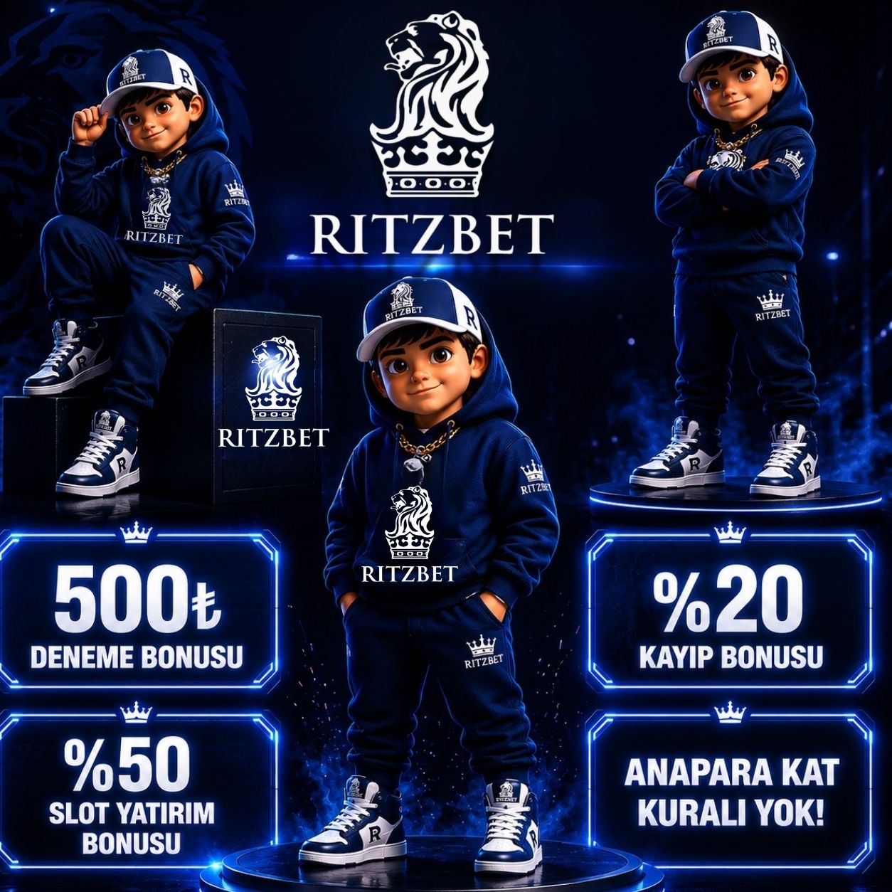 RİTZBET 50 KİŞİYE 500₺ BAKİYE