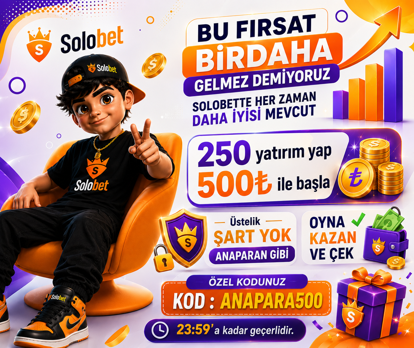 250₺ YATIR 500₺ İLE BAŞLA