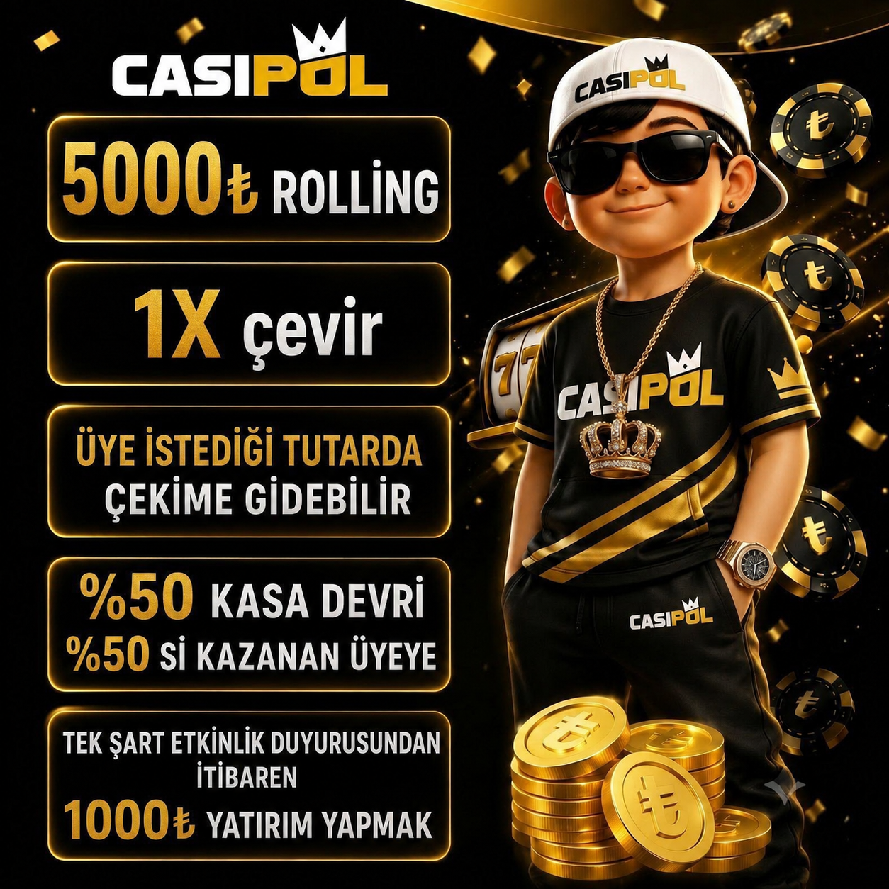 CASIPOL 5000₺ ROLLİNG